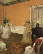 Edgar Degas The Song Rehearsal Germany oil painting reproduction